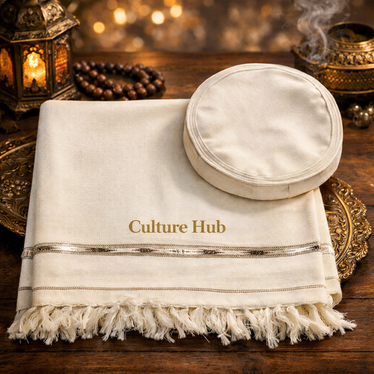 Premium Wool Shawl With Chitrali Pakol