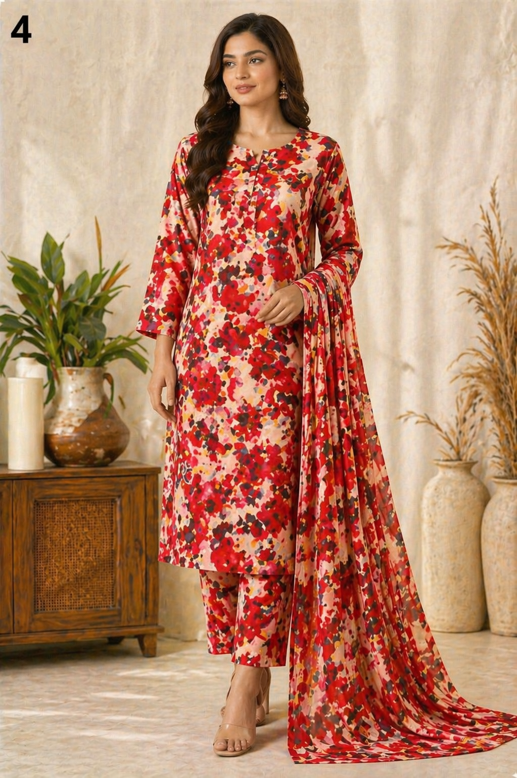 Imported China 2-Piece Lawn Suits