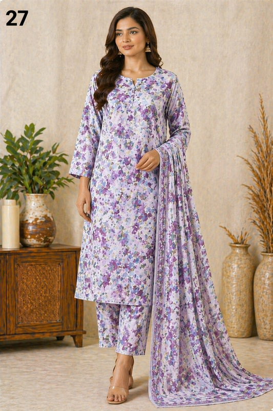 Imported China 2-Piece Lawn Suits