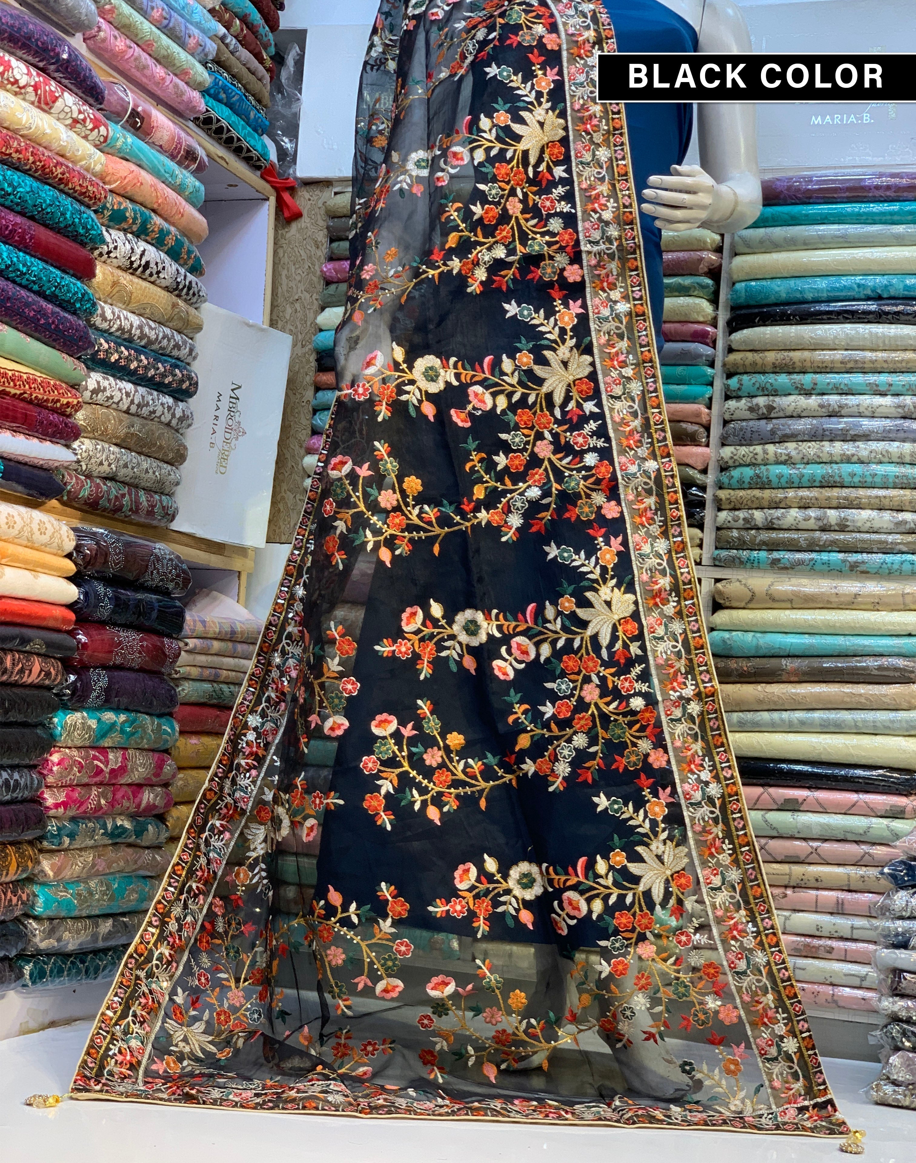 Premium Organza Bridal Shawl