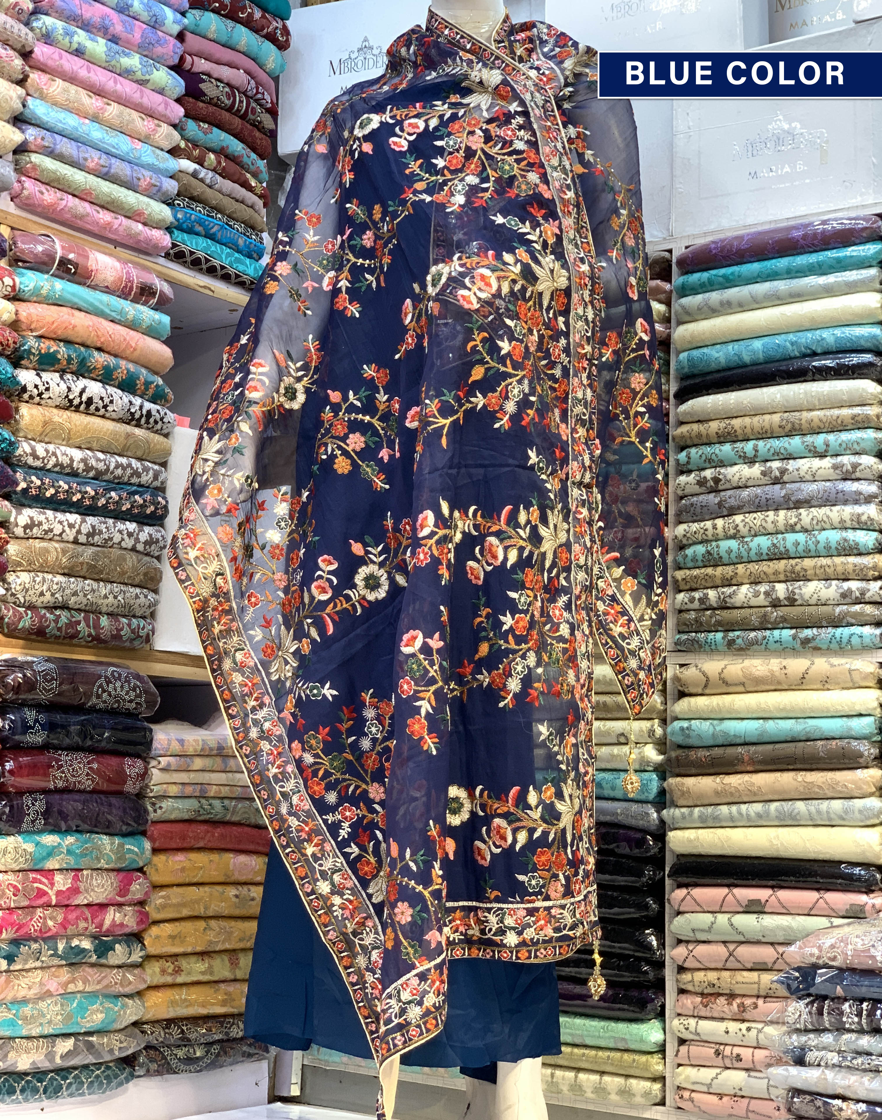 Premium Organza Bridal Shawl
