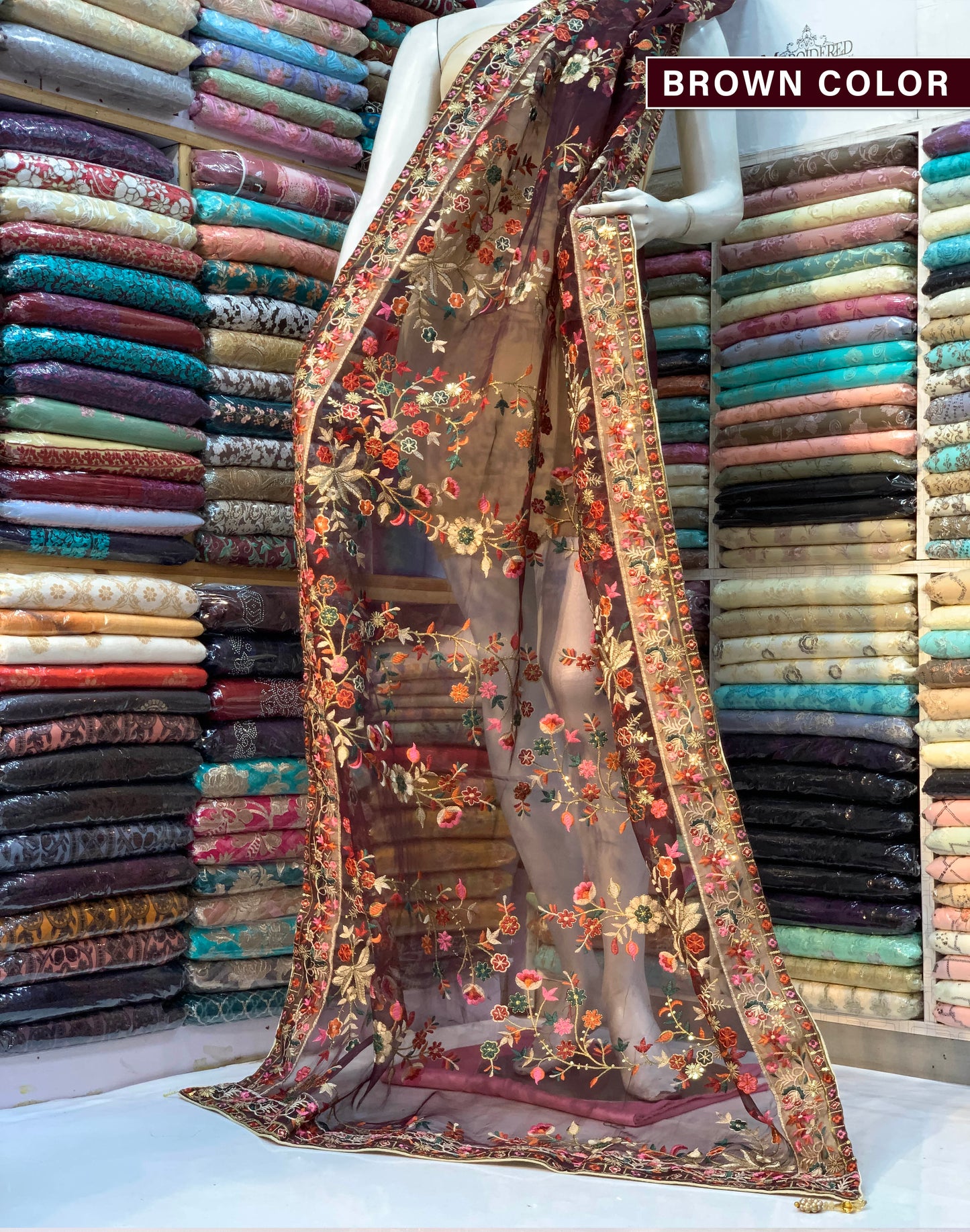 Premium Fancy Bridal Shawl