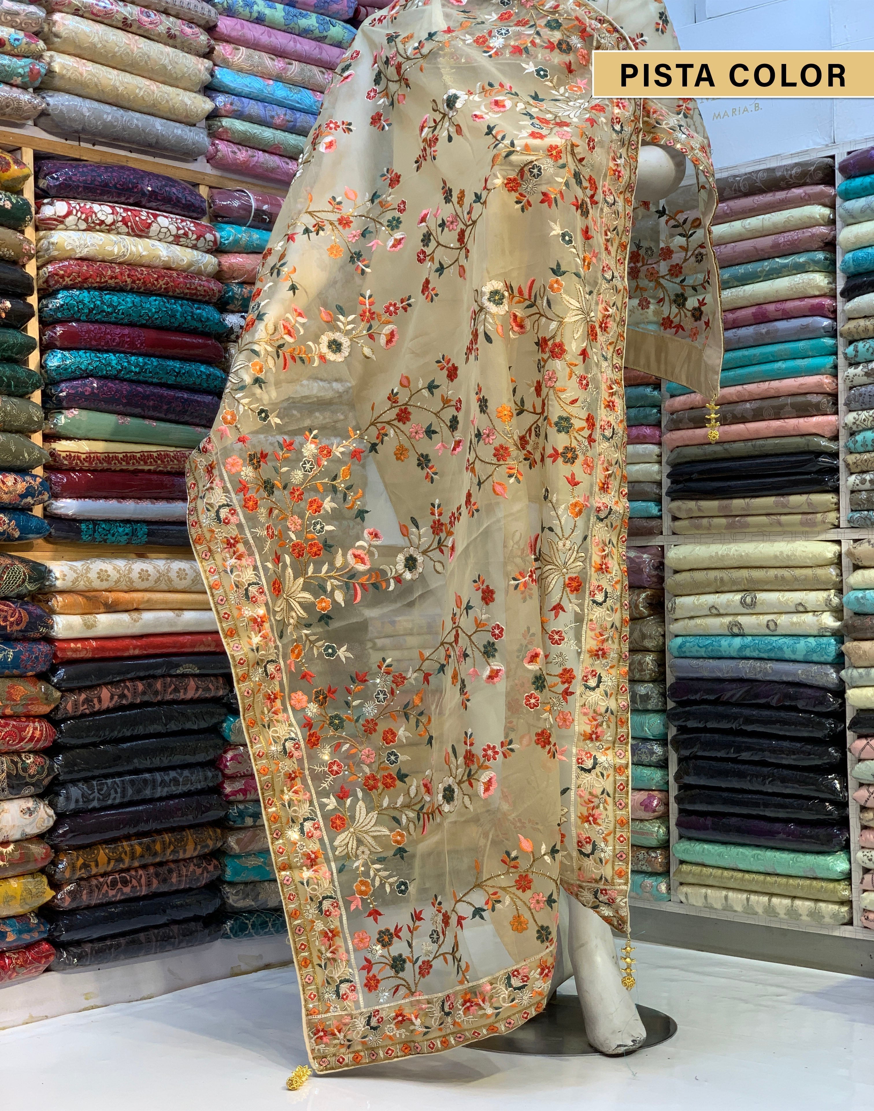 Premium Organza Bridal Shawl