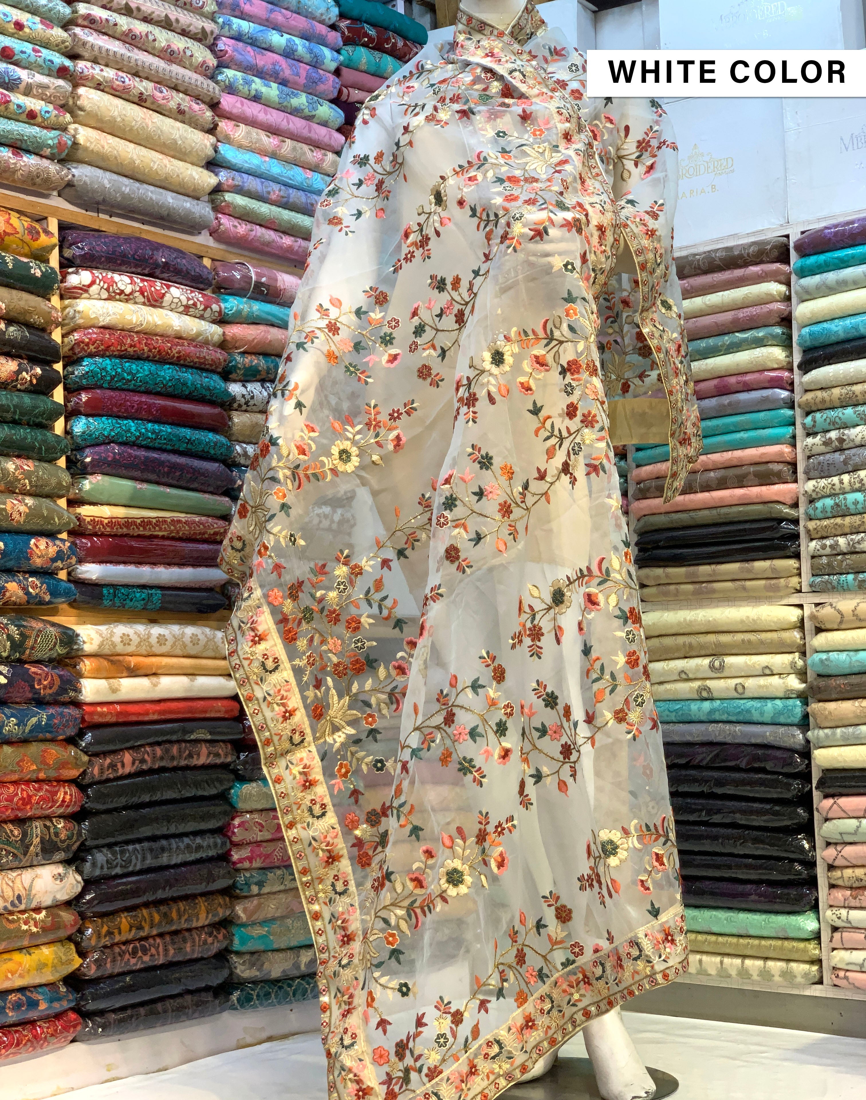 Premium Organza Bridal Shawl