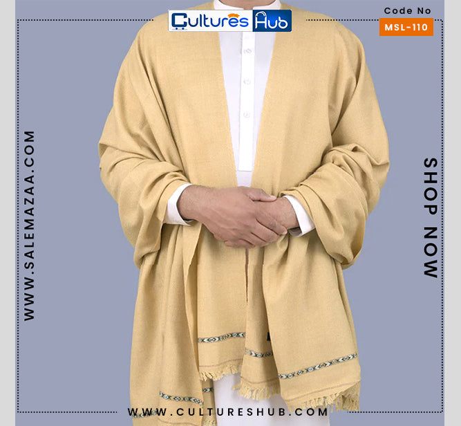 Premium Kashmiri Woolen Shawl For Men