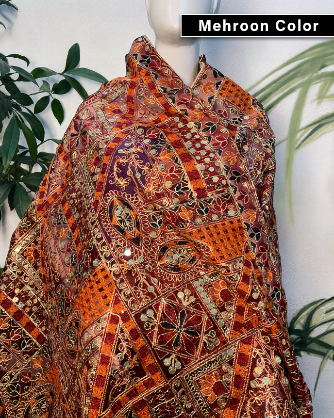 Fancy Sitara Bridal Shawl