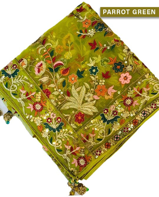 Premium Organza Bridal Shawl